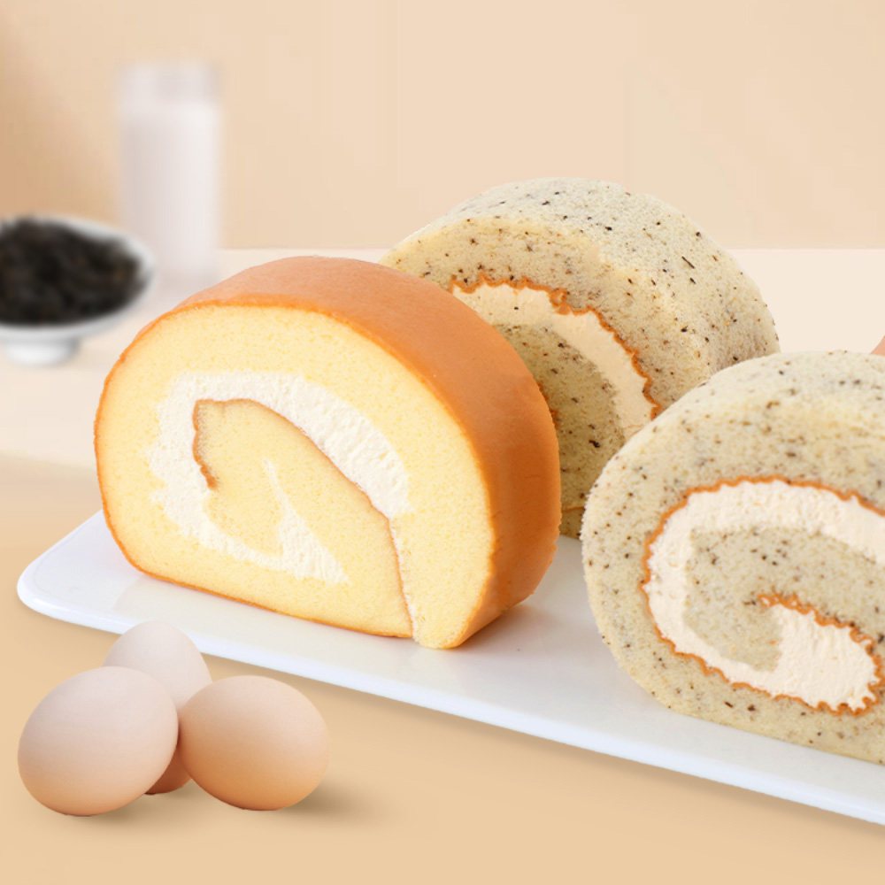 盒马烘焙 原味&伯爵红茶味瑞士卷 960g 16片,淘宝优惠券,粉丝福利购,淘宝优惠卷