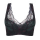 Beautiful back gathering and side-retaining bra without steel ring