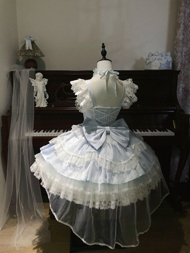 温莎甜梦原创Lolita 意向金设计连衣裙 甜美芭蕾风1R抵20虚拟发货 - 图2