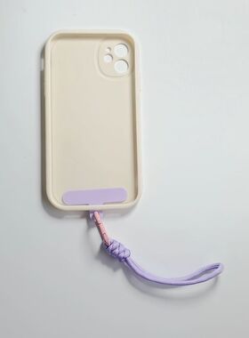 编织绳钥匙扣手机壳夹片挂件