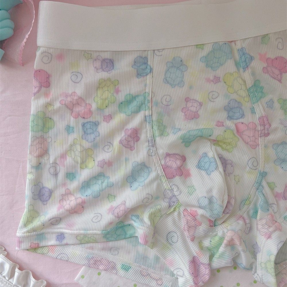 原创发光小乌龟梦幻可爱少女三角裤舒适学生透气男士平角情侣内裤,淘宝优惠券,粉丝福利购,淘宝优惠卷