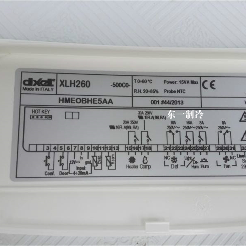 议价意大利原装dixell 电子温控器 冷库温度控制器XLH260-5 - 图1