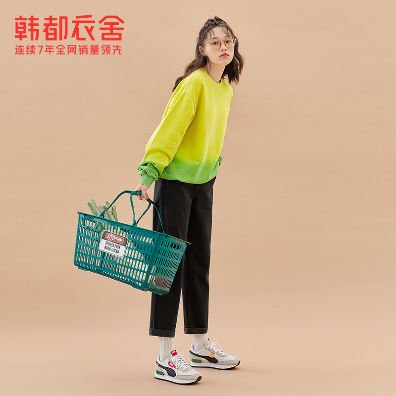 韩都衣舍2020秋装新款女韩版休闲裤 韩都衣舍休闲裤