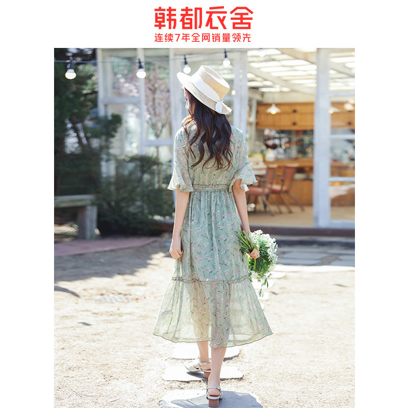  韩都衣舍敏丽连衣裙