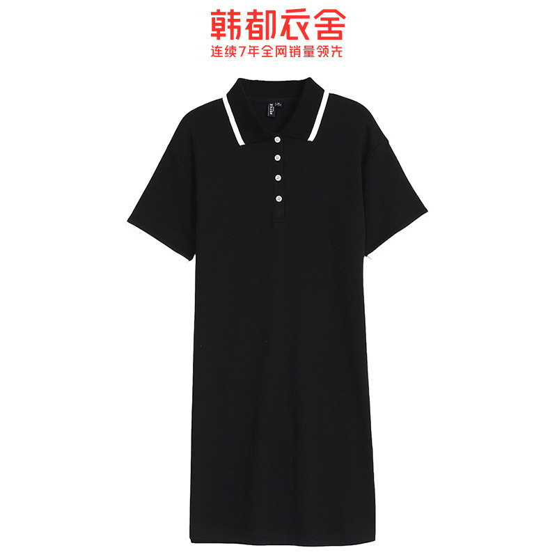 韩都衣舍2020夏新韩版网红女连衣裙 韩都衣舍敏丽连衣裙