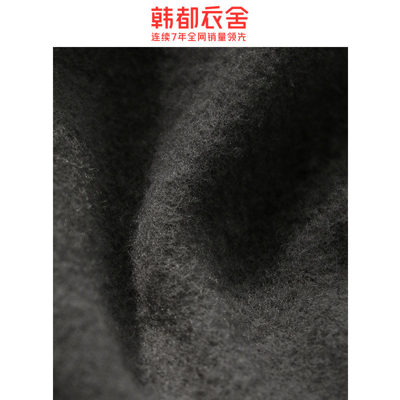 韩都衣舍早春2020新款潮深灰色卫衣 韩都衣舍锦鑫通达卫衣/绒衫
