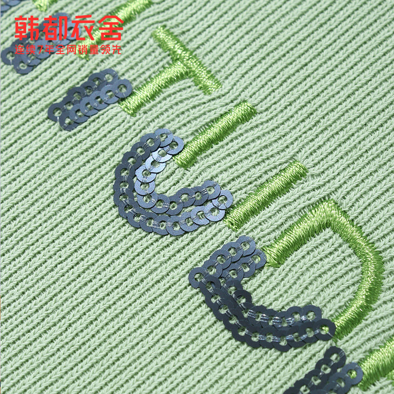 韩都衣舍2020秋装新款宽松韩版卫衣 韩都衣舍卫衣/绒衫