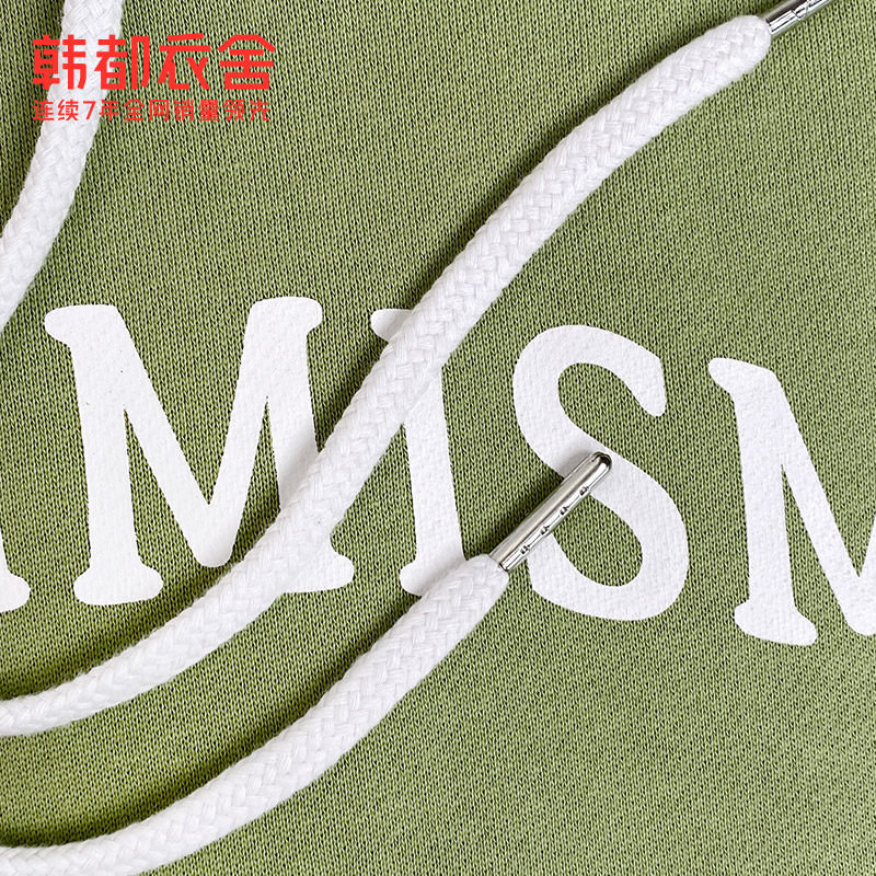 韩都衣舍拼接秋装新款韩版印花卫衣 韩都衣舍卫衣/绒衫