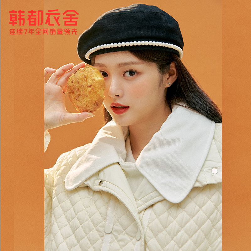 韩都衣舍2021年秋冬新款流行羽绒服 韩都衣舍羽绒服