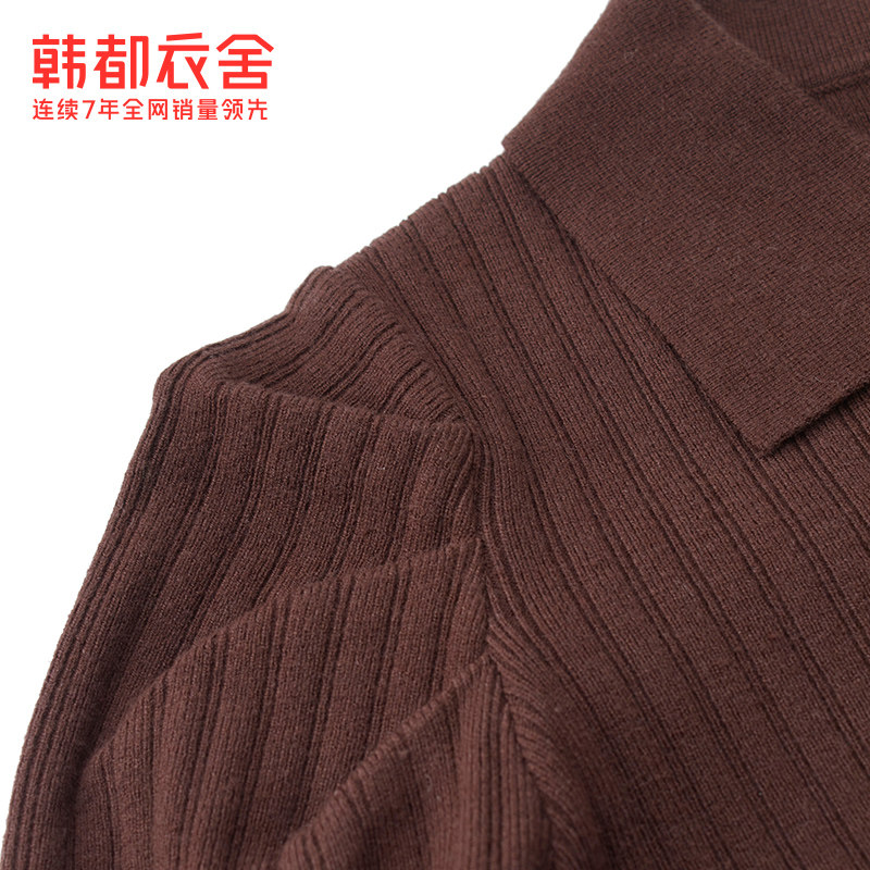 韩都衣舍气质两件套2022秋冬新款裙 韩都衣舍时尚套装