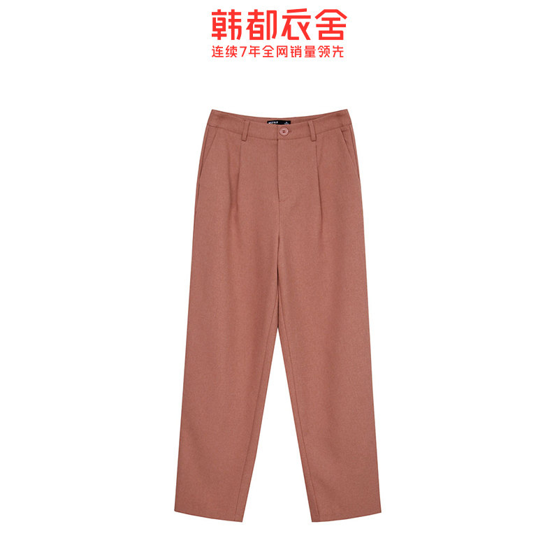 韩都衣舍旗舰店2020秋装新款休闲裤 韩都衣舍敏丽休闲裤