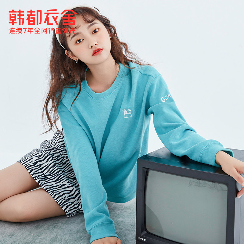  韩都衣舍卫衣/绒衫