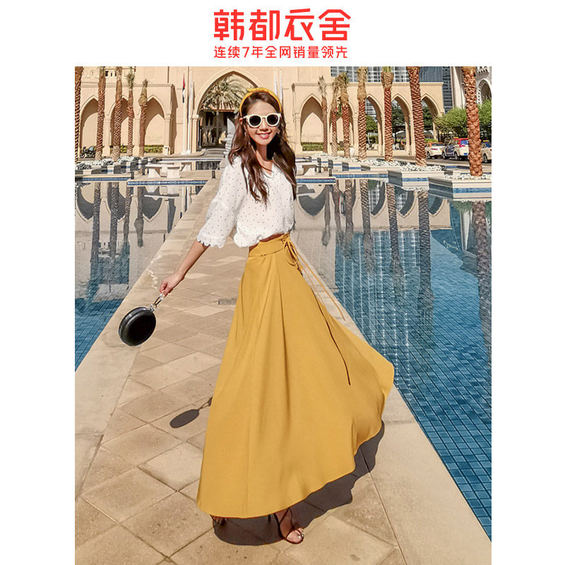  韩都衣舍雨薇半身裙