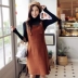 Quần áo Handu 2019 mùa thu mới của phụ nữ Hàn Quốc màu rắn Một chiếc váy quây váy chữ MR8510 - A-Line Váy mẫu váy chữ a đẹp 2020 A-Line Váy