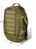 Сянги Ilbe Attack Rackpack 26 -Liter Small и Medium Radkpack Flyye Ma Run Classic Army Bird Model