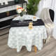 Simple tablecloth, light luxury, Nordic style, modern home