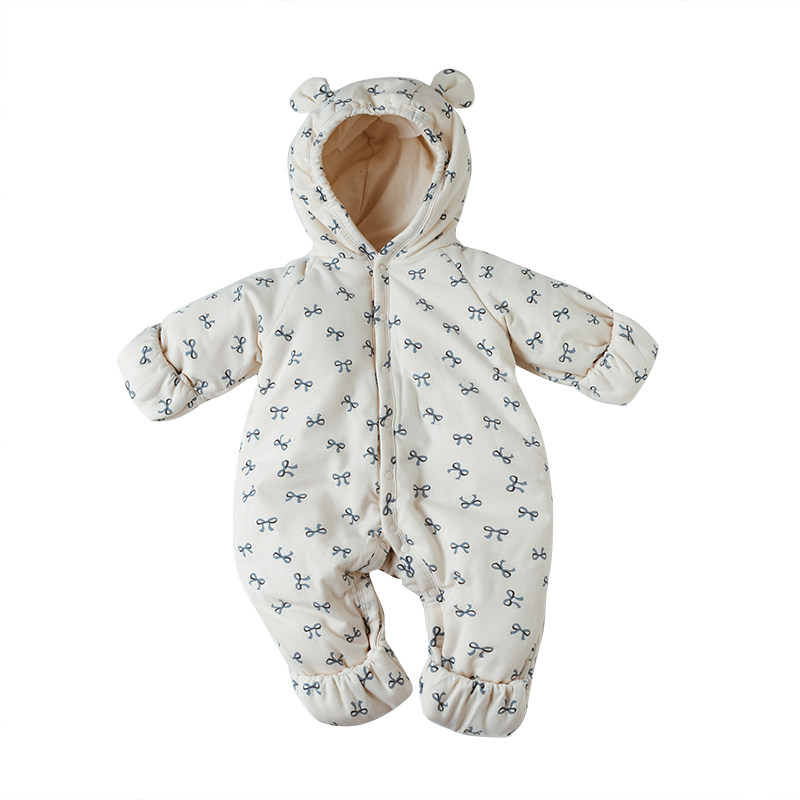 婴姿婴儿夹棉连体衣宝宝秋冬棉服连体棉袄外套加厚外出服保暖棉衣,淘宝优惠券,粉丝福利购,淘宝优惠卷