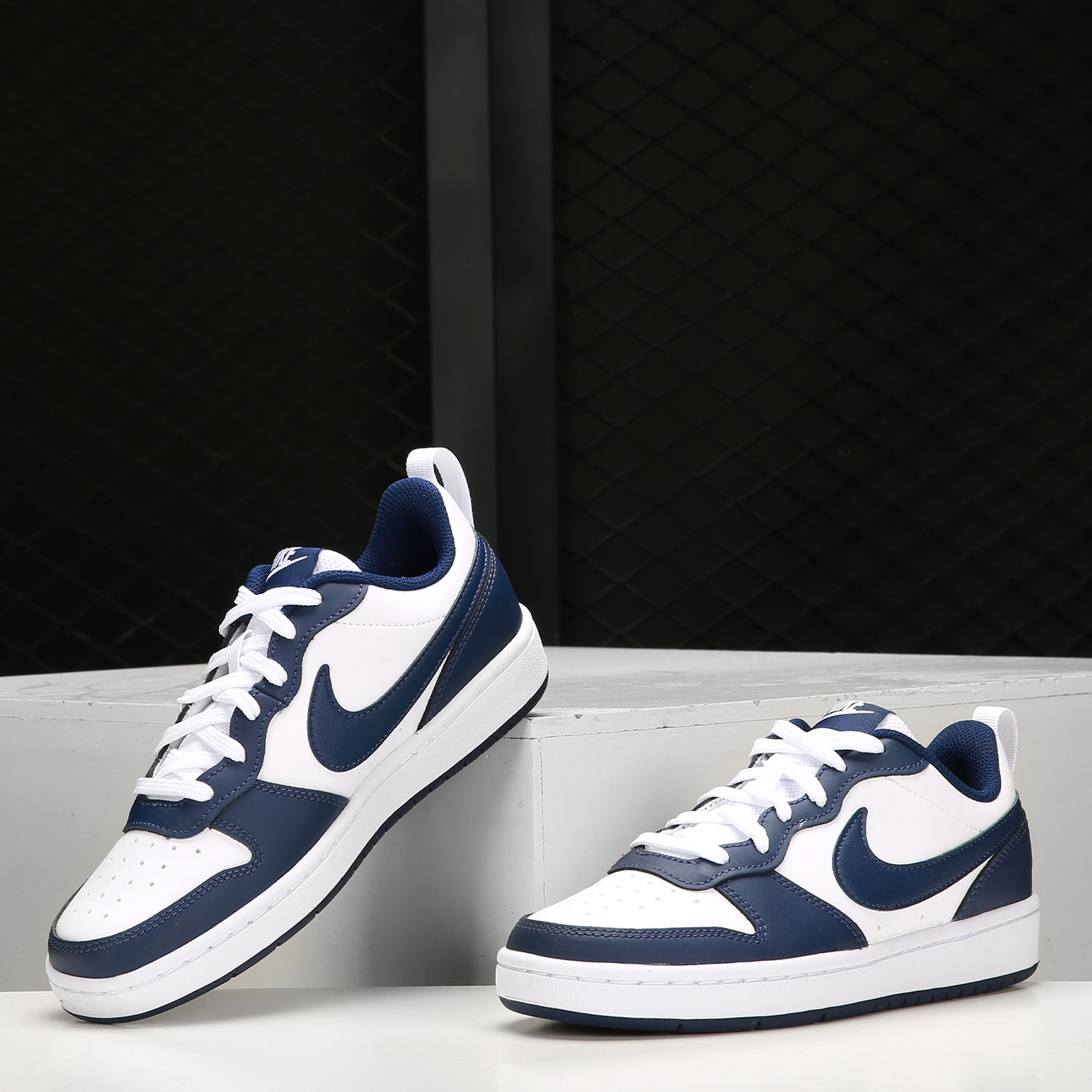 Nike/耐克正品Court Borough(GS)女子大童休闲鞋 BQ5448-107-图0