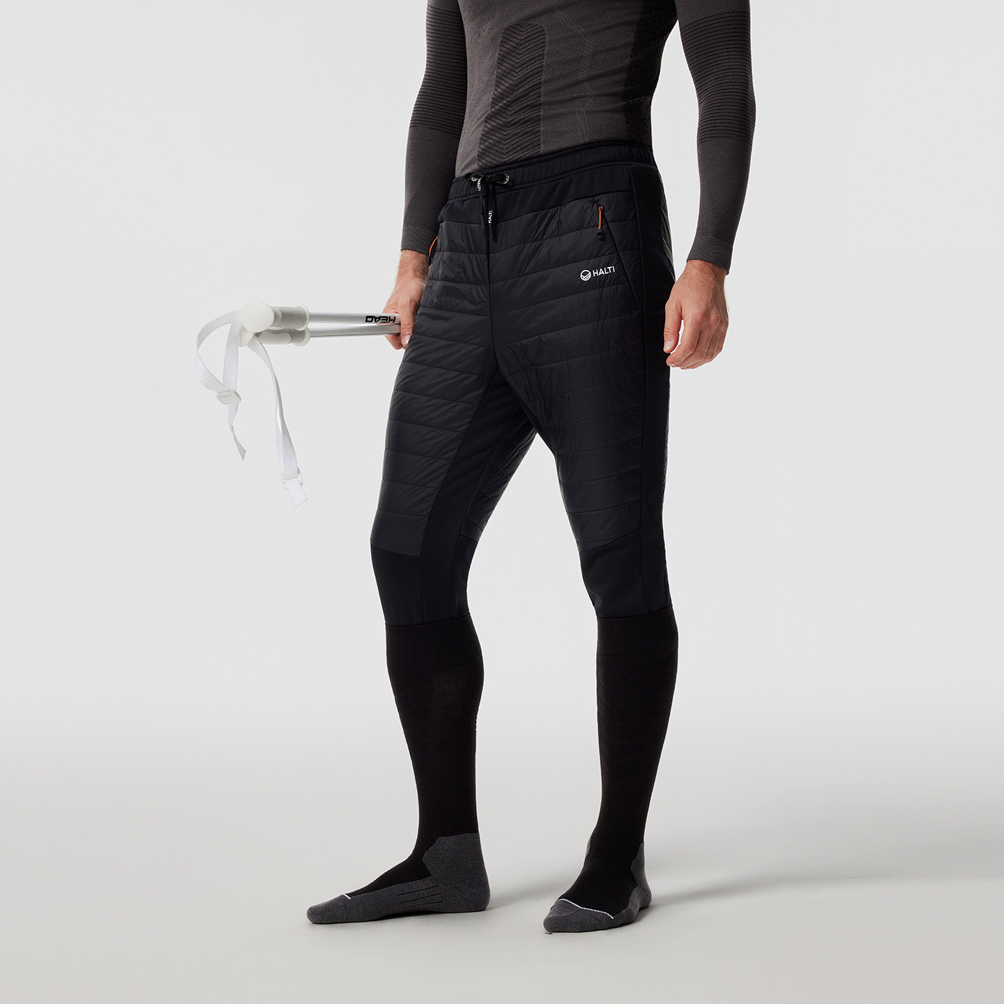 HALTI哈尔迪中性Polartec滑雪中层七分裤金标P棉棉裤HWTFS59400S,淘宝优惠券,粉丝福利购,淘宝优惠卷