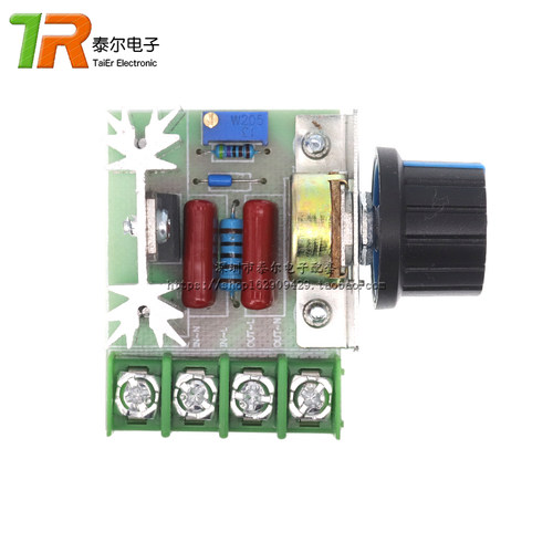 2000W 可控硅 大功率 电子调压器 调光 调温 调速 进口电子调压器 - 图1