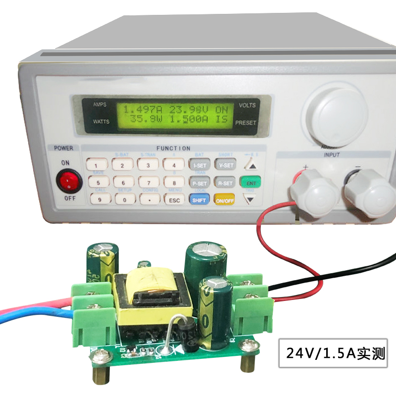 W305 AC-DC电源模块输入100-240V输出220V转12V 24V 3A 36W直流-图1