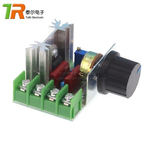 2000W 可控硅 大功率 电子调压器 调光 调温 调速 进口电子调压器 - 图2