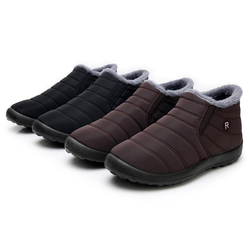 老北京布鞋男冬季保暖加绒加厚防水棉靴高帮爸爸棉鞋雪地防滑男鞋,淘宝优惠券,粉丝福利购,淘宝优惠卷