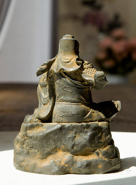 关公武财神关羽雕像装饰品摆件