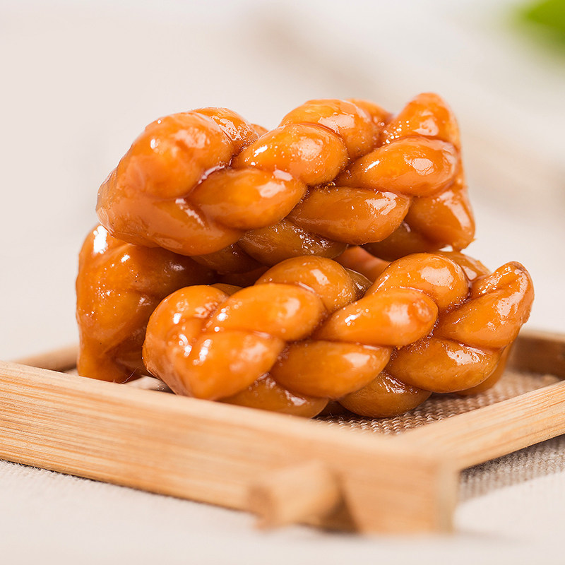 上好旺红糖小麻花单独包装袋装饼干 上好旺传统糕点