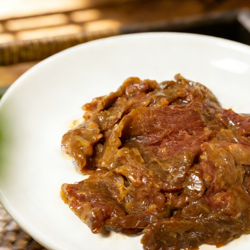 上海光明邨大酒家蚝油牛肉片腌制炒牛肉半成品熟食方便菜非即食菜,淘宝优惠券,粉丝福利购,淘宝优惠卷