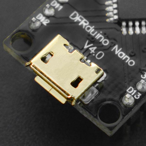 DFRduino nano USB微型控制器ATMega 328兼容Arduino Nano - 图0