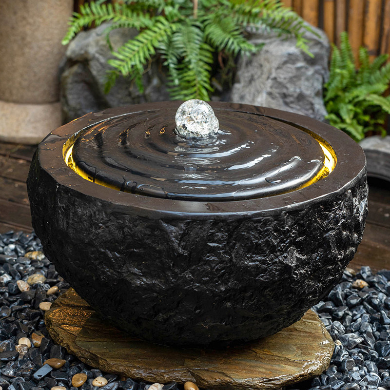 聚宝盆流水摆件循环水中式复古花园装饰户外庭院水景园林鱼池造景,淘宝优惠券,粉丝福利购,淘宝优惠卷