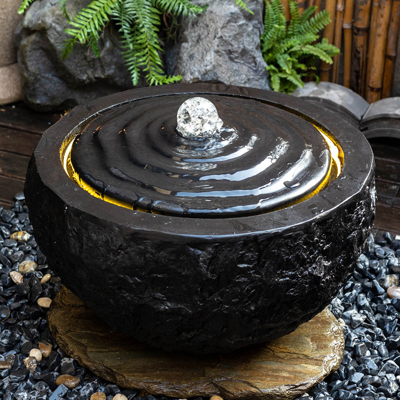 聚宝盆流水摆件循环水中式复古花园装饰户外庭院水景园林鱼池造景,淘宝优惠券,粉丝福利购,淘宝优惠卷