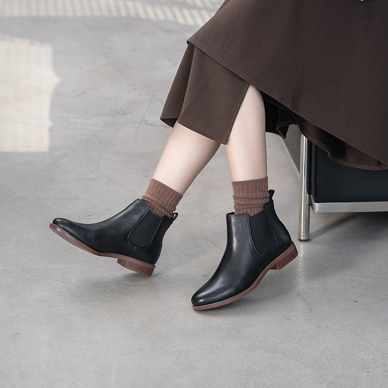 Clarks其乐女靴秋冬款时装靴经典切尔西靴英伦风靴子Taylor Shine,淘宝优惠券,粉丝福利购,淘宝优惠卷