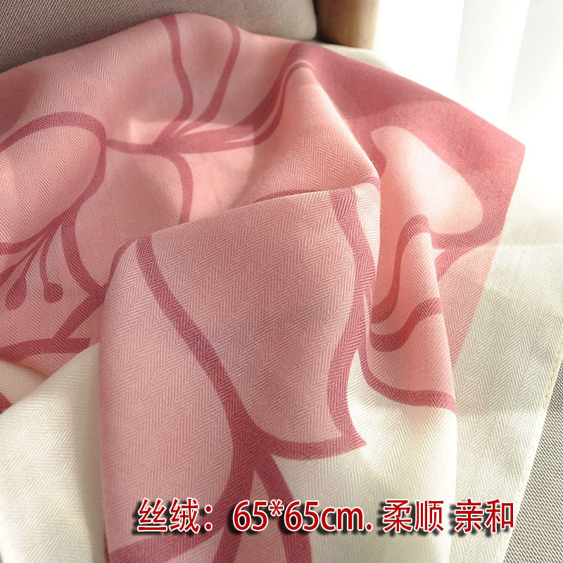 磁吸扣小丝巾方巾女系脖高级感围巾春秋护颈女2025新款棉麻围巾,淘宝优惠券,粉丝福利购,淘宝优惠卷