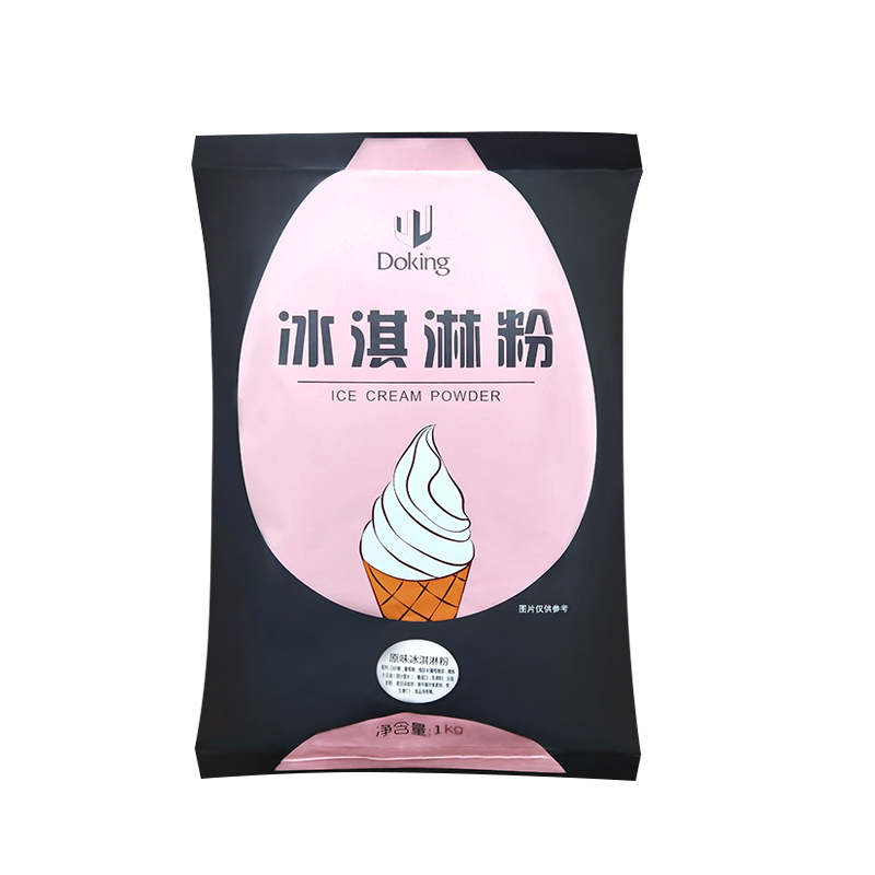 盾皇冰淇淋粉水果味原料香草草莓味自制家用1kg手工雪糕冰激凌粉-图3