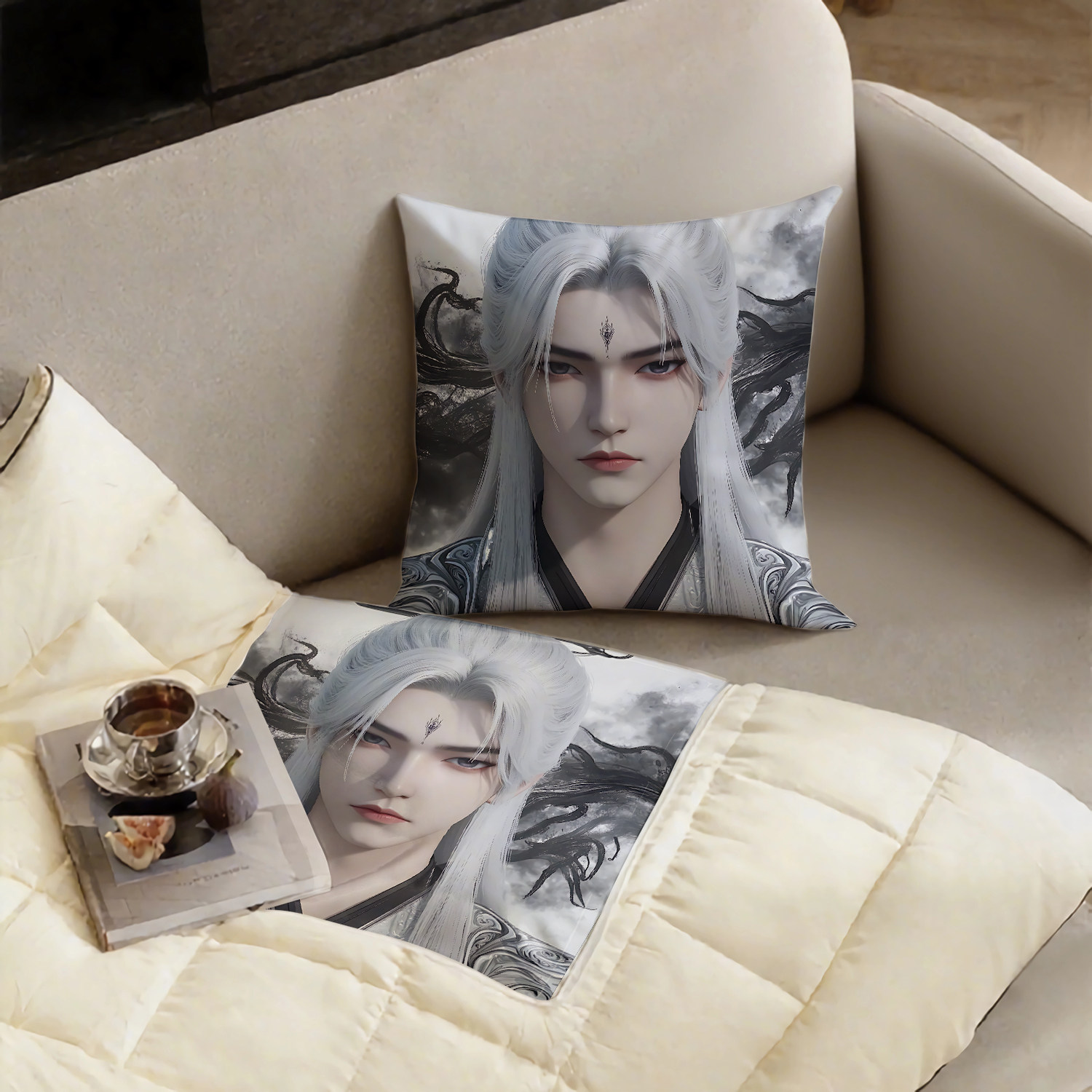 仙逆抱枕超软两用多功能空调被办公抱枕被子二合一被子学生宿舍,淘宝优惠券,粉丝福利购,淘宝优惠卷