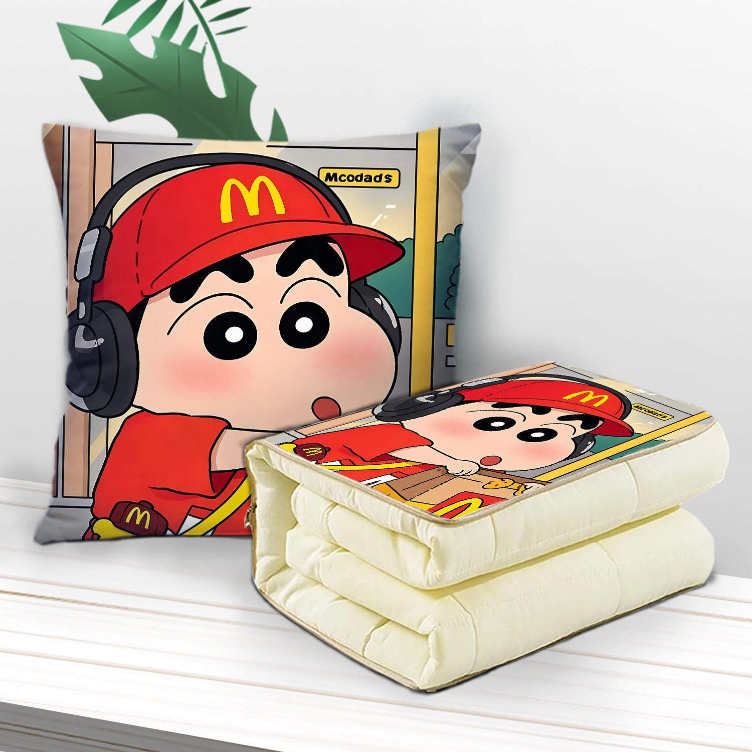 蜡笔小新抱枕被两用多功能空调被办公室午睡枕头被宿舍被子,淘宝优惠券,粉丝福利购,淘宝优惠卷