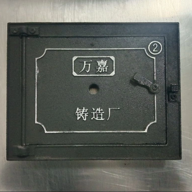 铸铁灶门炉门火门铸铁灶台灶芯吸风灶火炕土灶火口烧柴烧煤3号 - 图3