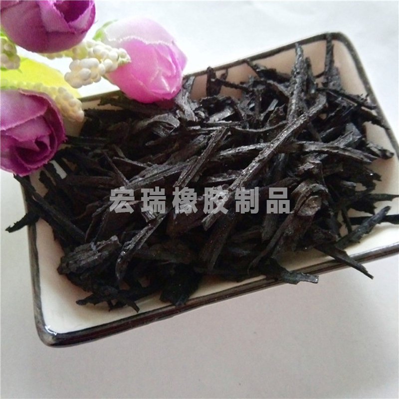 废旧轮胎橡胶丝1-2cm3-8厘米橡胶屑橡胶刨丝大学生实验用橡胶颗粒 - 图0