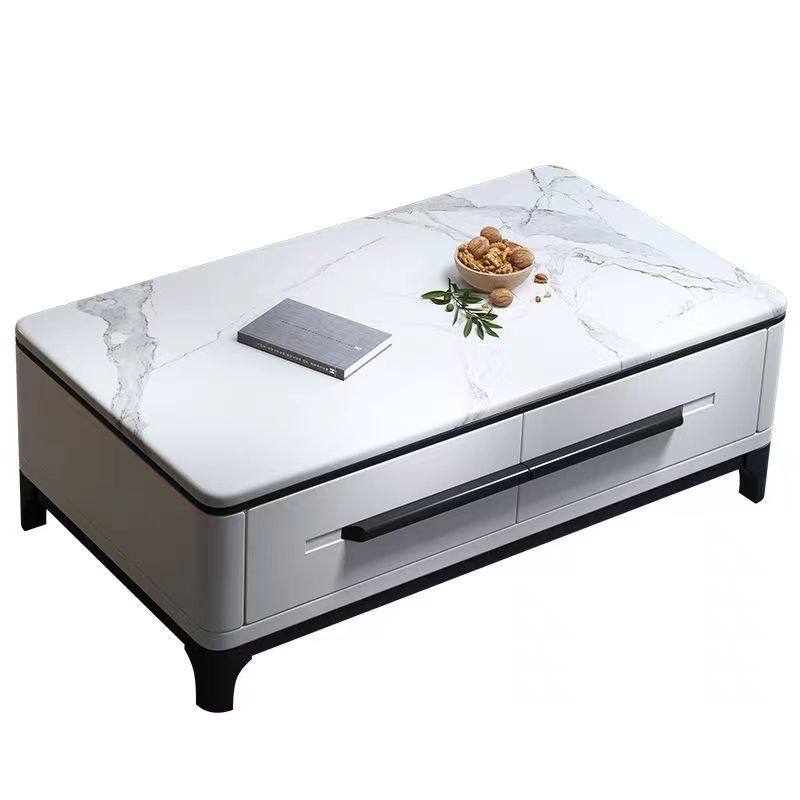 岩板餐桌家用小户型现代简约轻奢可变圆桌伸缩折叠实木餐桌椅组合,淘宝优惠券,粉丝福利购,淘宝优惠卷