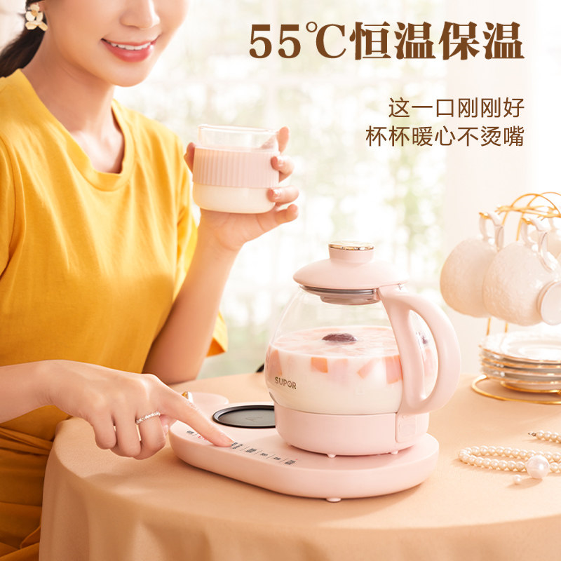 苏泊尔家用多功能全自动小型煮茶器 苏泊尔鑫三荣电茶炉/煮茶器/奶茶机