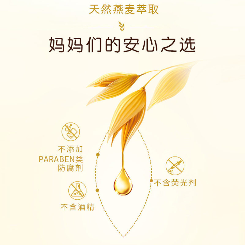 AVEENO艾惟诺/艾维诺婴儿儿童宝宝沐浴露洗发水二合一洗护400ml