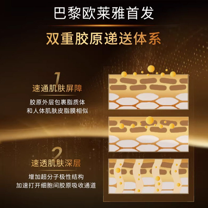 欧莱雅秋冬干皮护肤小蜜罐面霜滋润版玻色因秋冬抗老抗皱修护淡纹