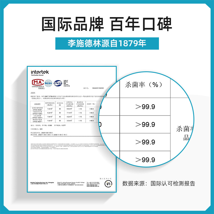 【天猫U先】李施德林冰蓝零度漱口水正畸清新口气清洁口腔男 - 图2