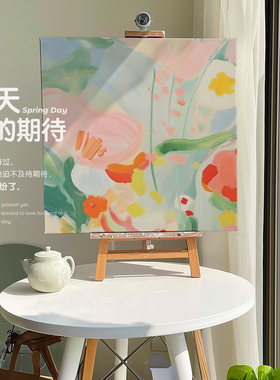 布纸有爱小清新风景装饰画