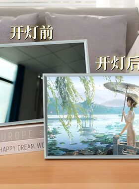 第五人格周边镜子灯光画渔女红蝶小夜灯桌面装饰摆件送朋友礼物