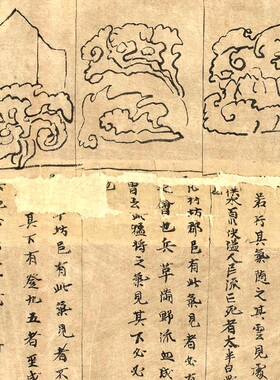 敦煌全天星图复古书画高