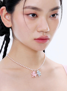 TOUKO串珠项链女可爱项链女显白