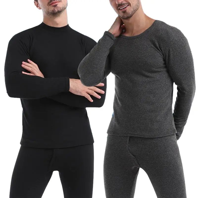 Thermal Underwear Set For Men Winter Thermos Underwear Long - 图0